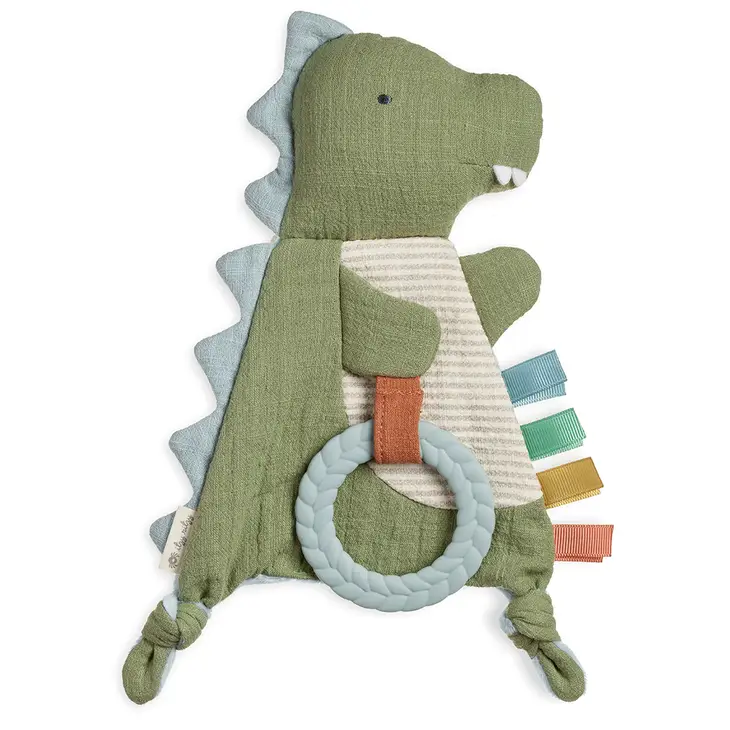 Crinkle Teether Toy, Dino