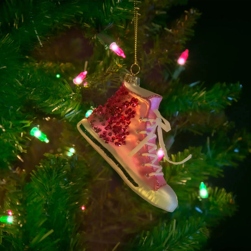 Pink High Top Ornament