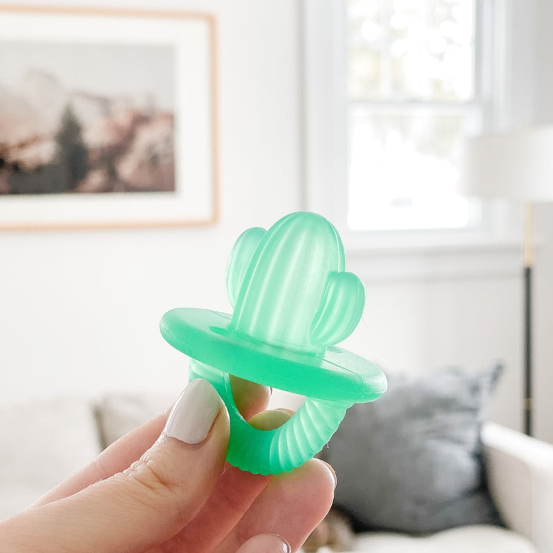 Soothing Silicone Teether, Cactus