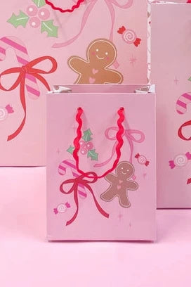 Pink Christmas Bag, SMALL