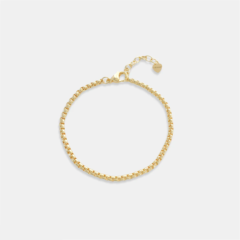 Cable Chain Bracelet, Gold