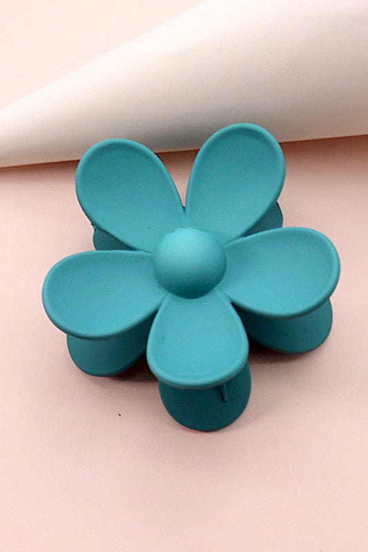 Oversized Flower Hair Claw (Multiple Colors)