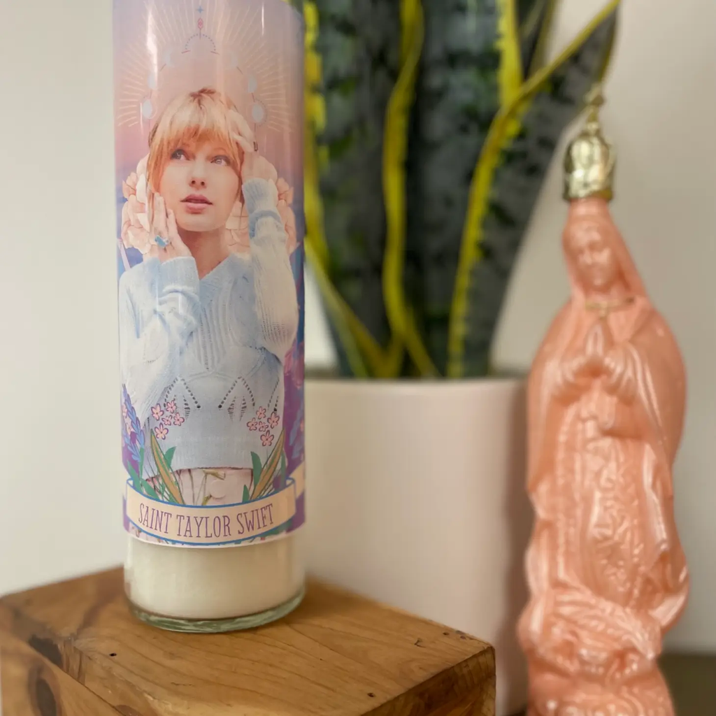 Taylor Swift Prayer Saint Candle