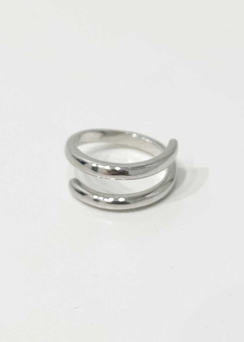 Spiral Ring, Silver