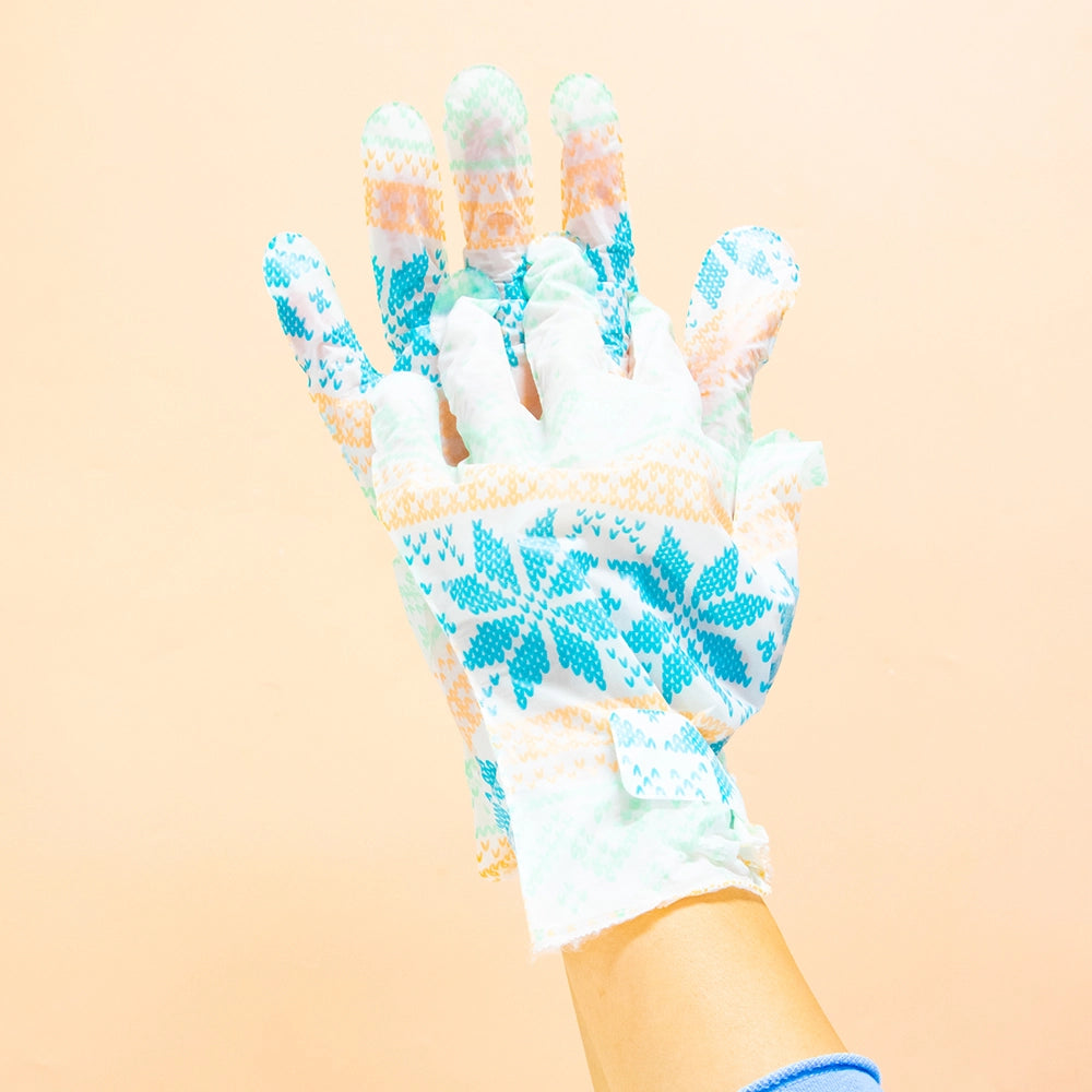 Holiday Moisture Mittens Smoothing Hand Gloves