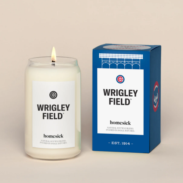 Wrigley Field Candle