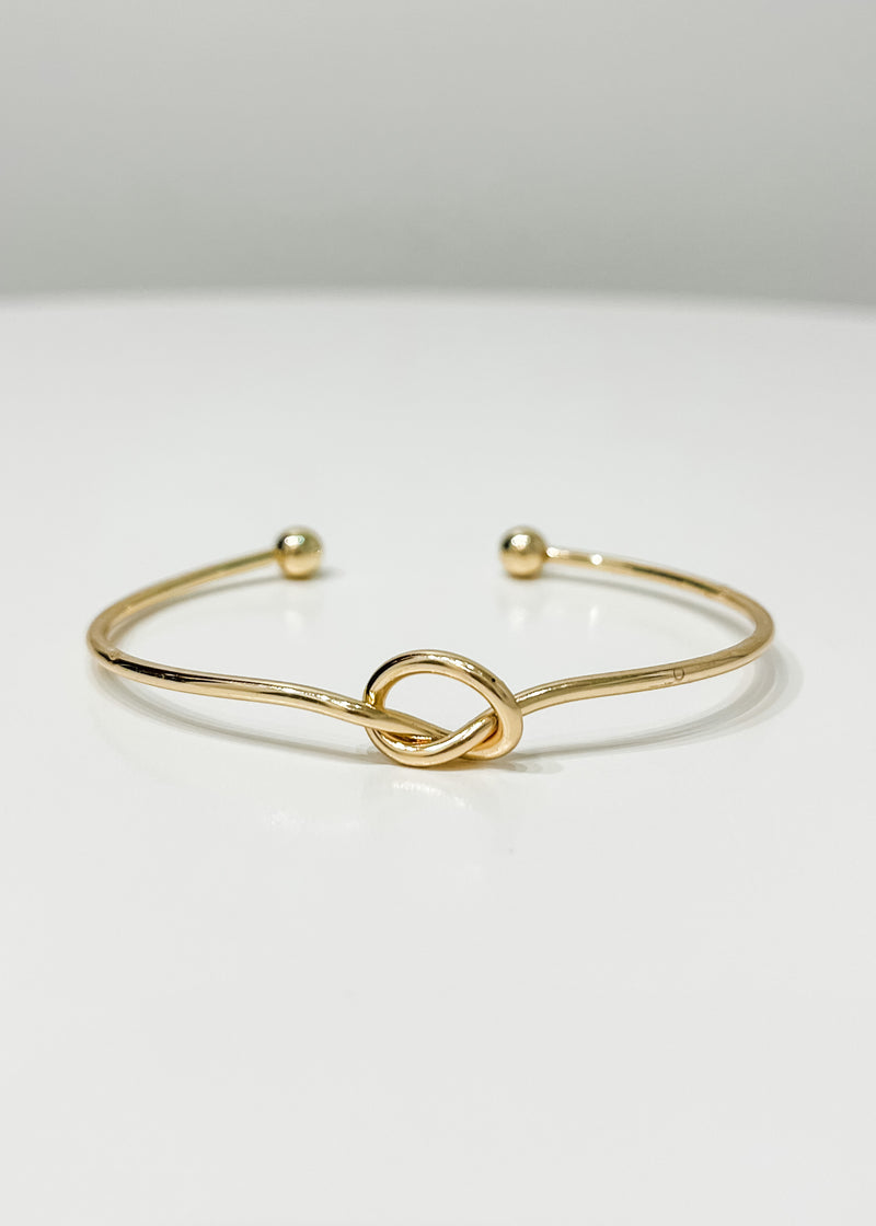 Knot Bracelet, Gold