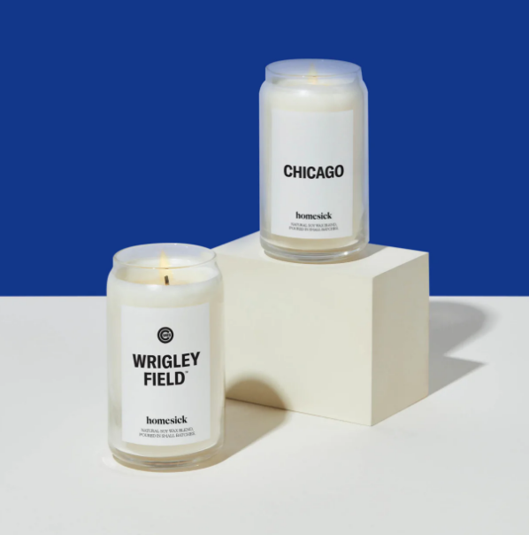 Wrigley Field Candle