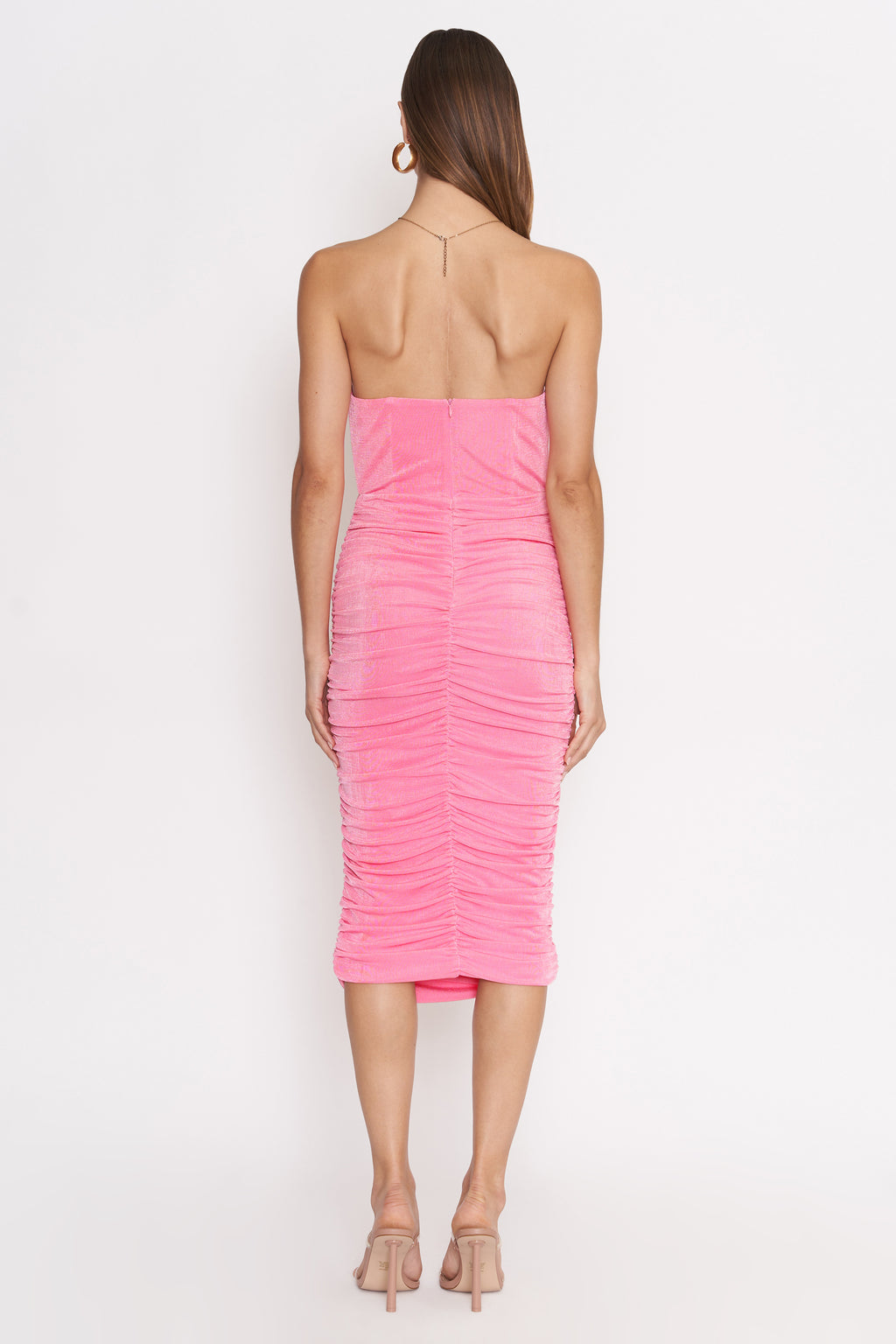 Phoebe Slinky Dress, Pink