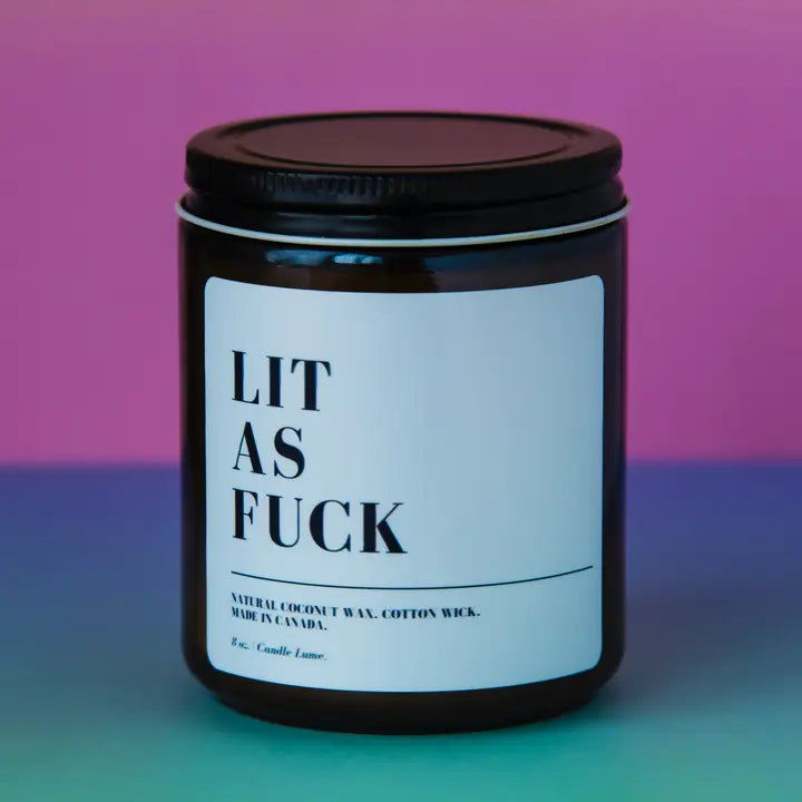 Lit AF Candle, 9oz