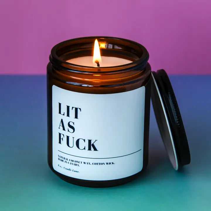 Lit AF Candle, 9oz