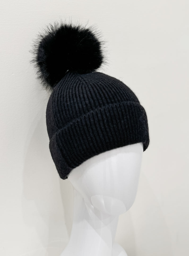 Knit Pom Beanie