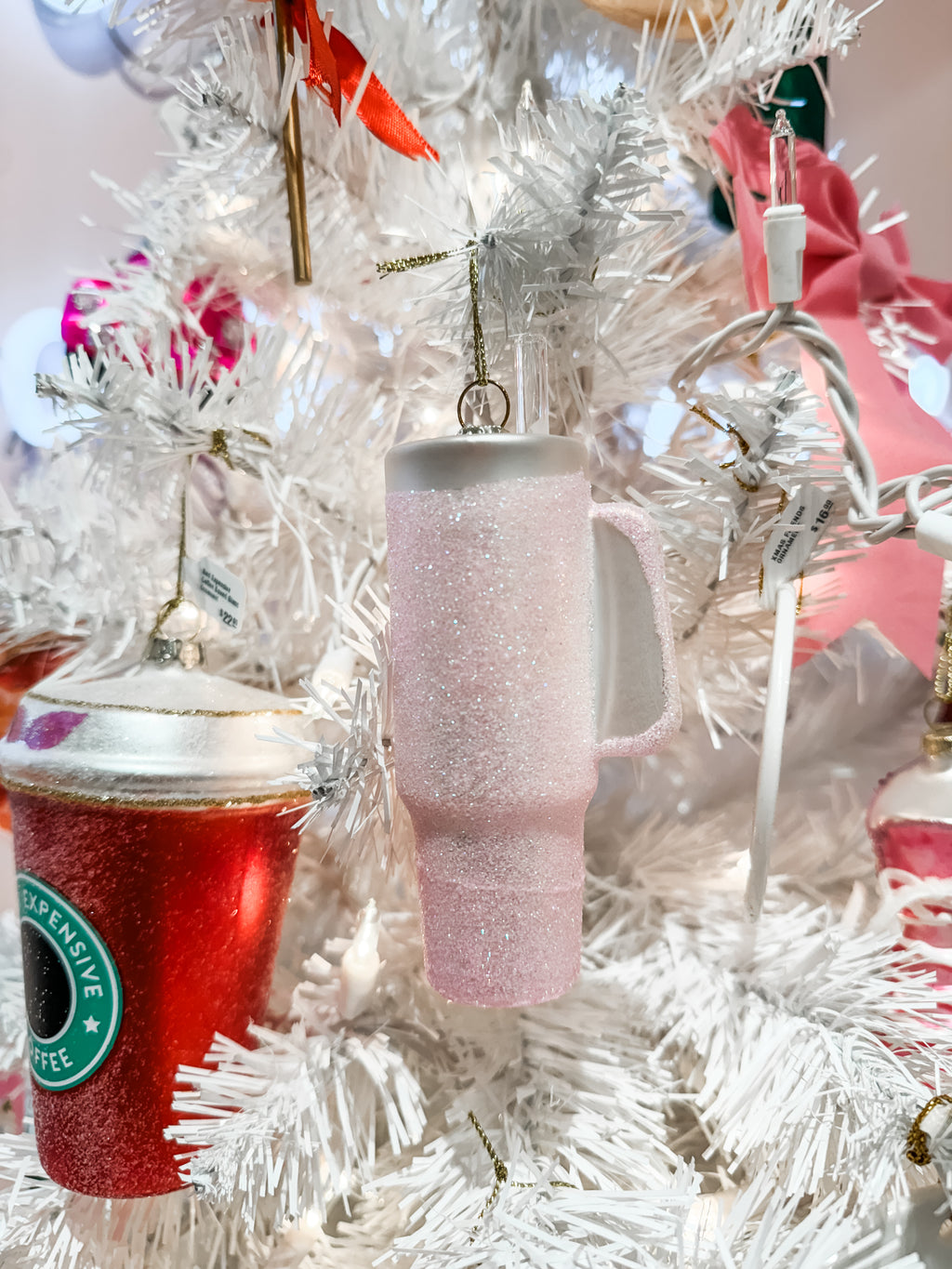 Pink Tumbler Ornament