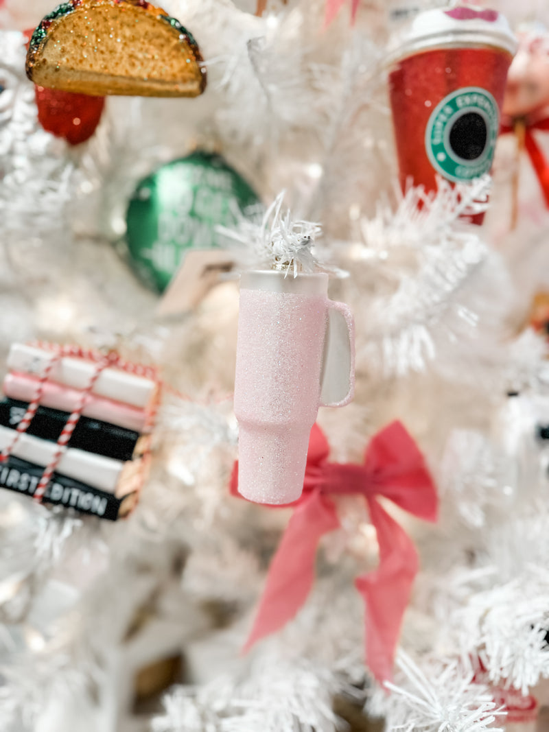 Pink Tumbler Ornament