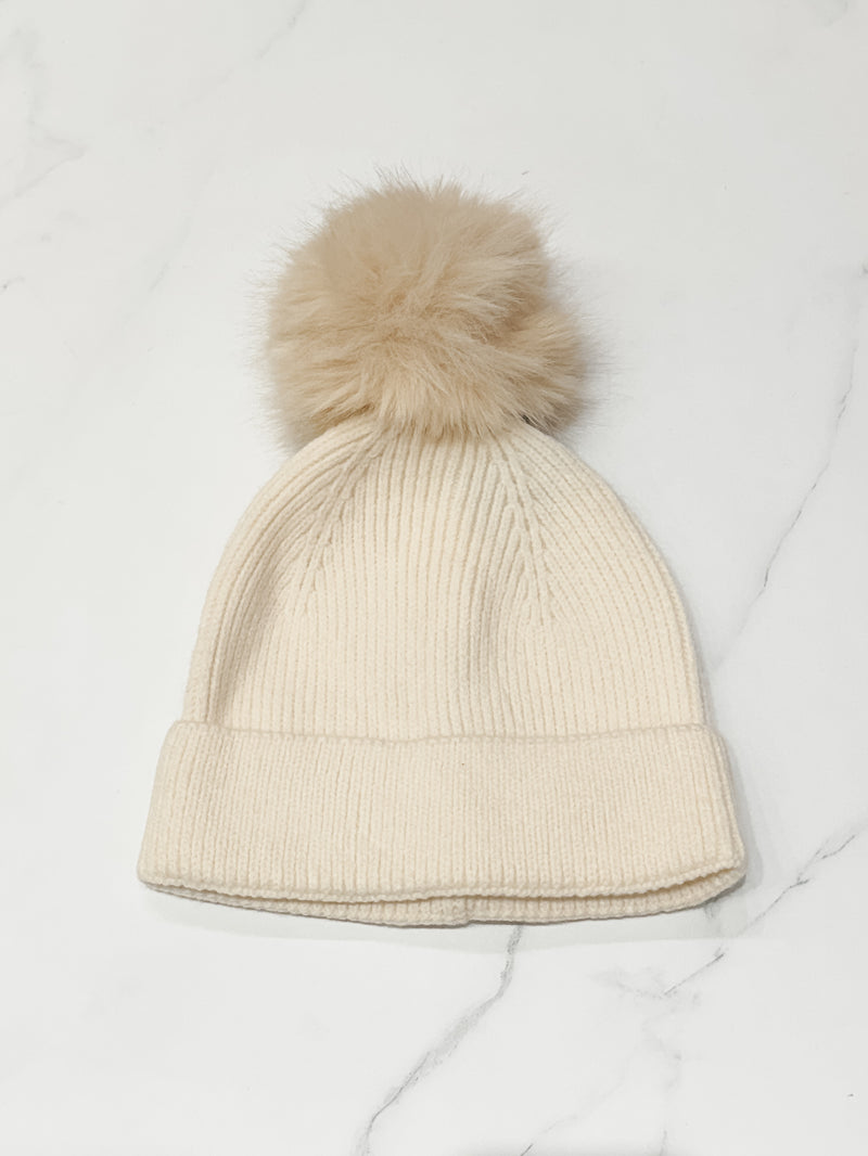 Knit Pom Beanie