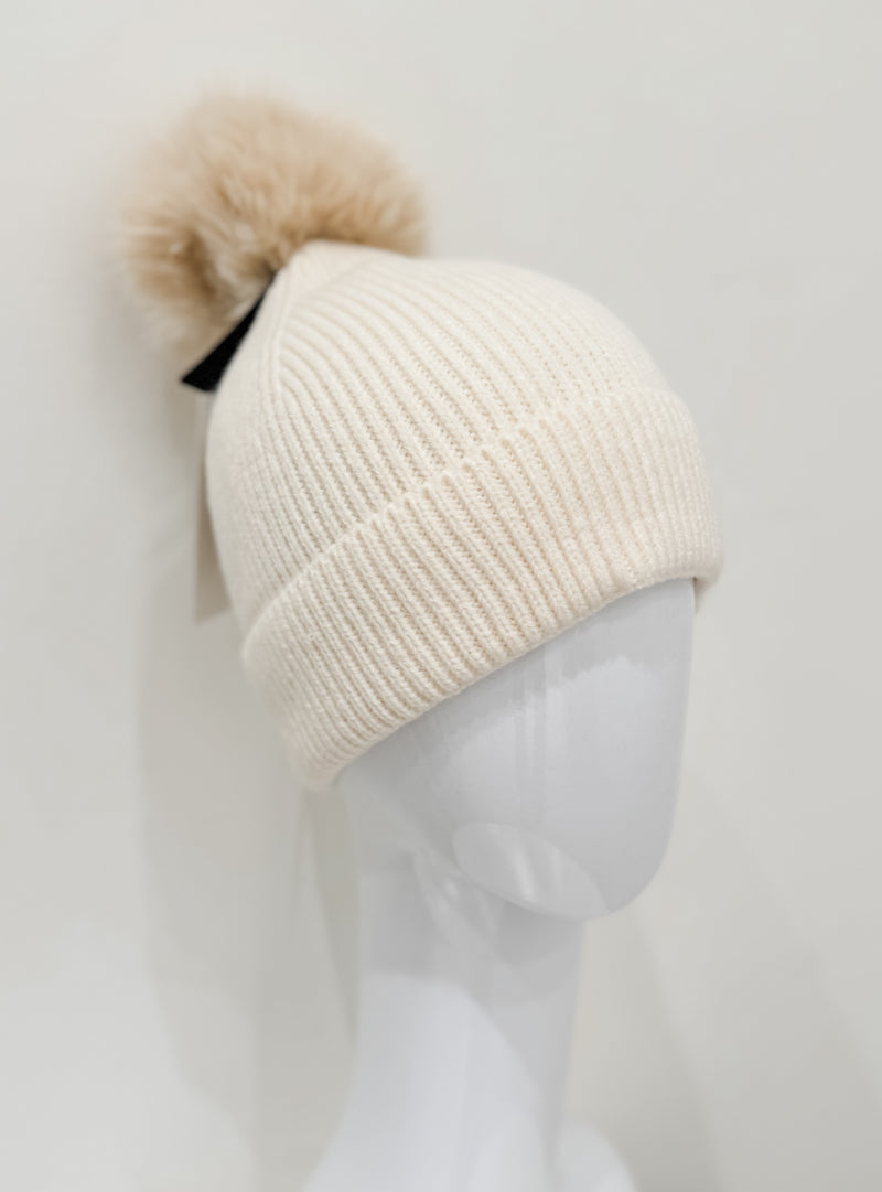 Knit Pom Beanie