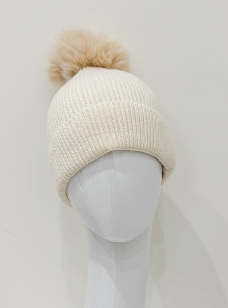 Knit Pom Beanie