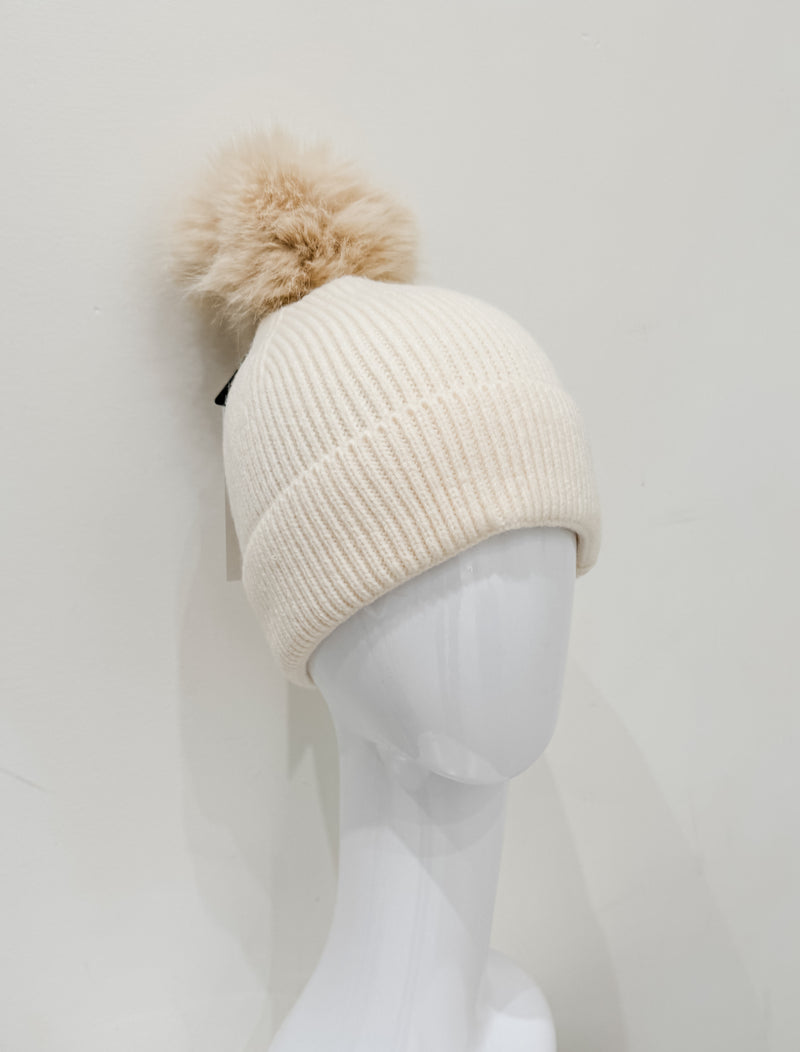 Knit Pom Beanie