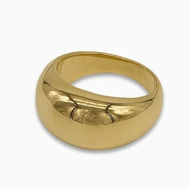 Dome Ring, Gold