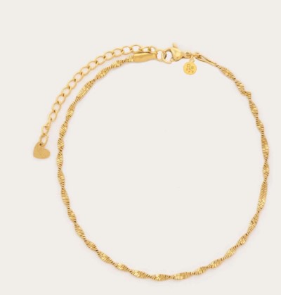 Rachel Anklet, Gold