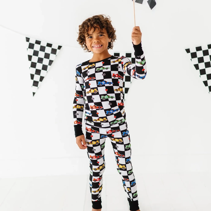 Racecar Kids Pajamas