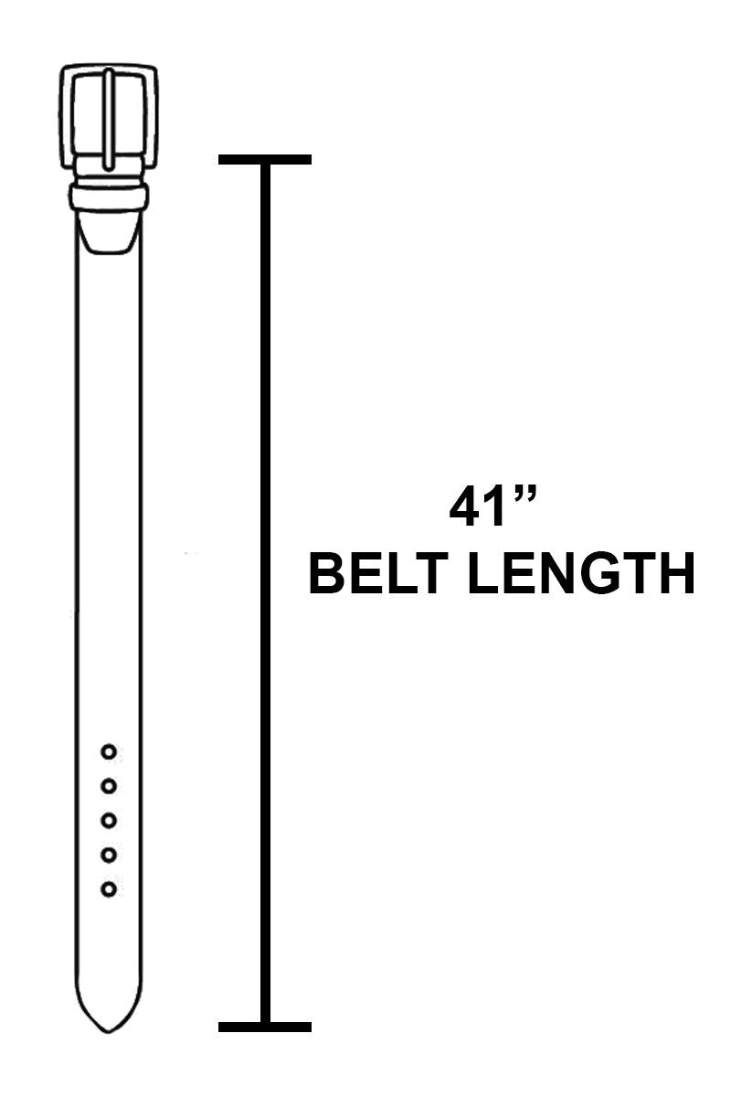 Western Inspired Basic Belt, Black