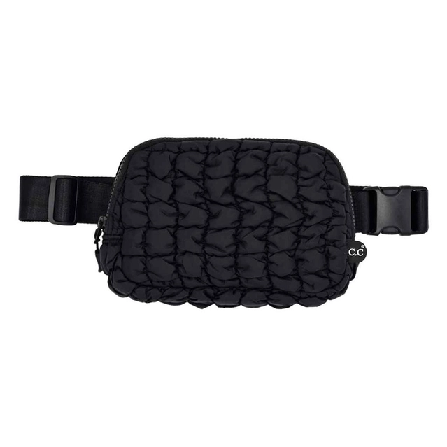 Quilted Puffer Belt Bag (Multiple Colors)