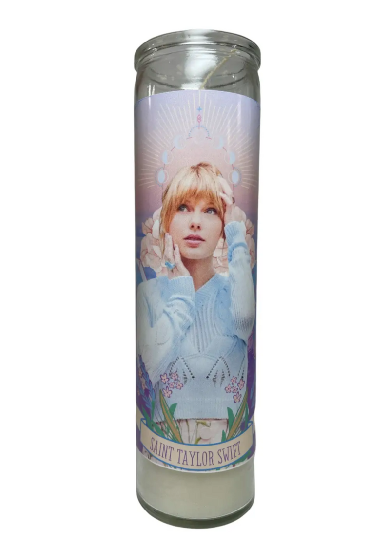 Taylor Swift Prayer Saint Candle