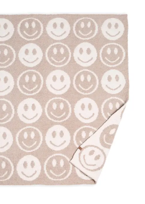Child Size Smiley Throw Blanket