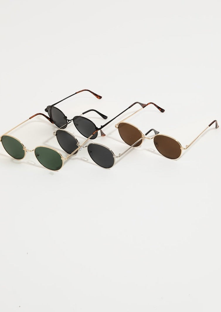 Thin Retro Fashion Sunglasses