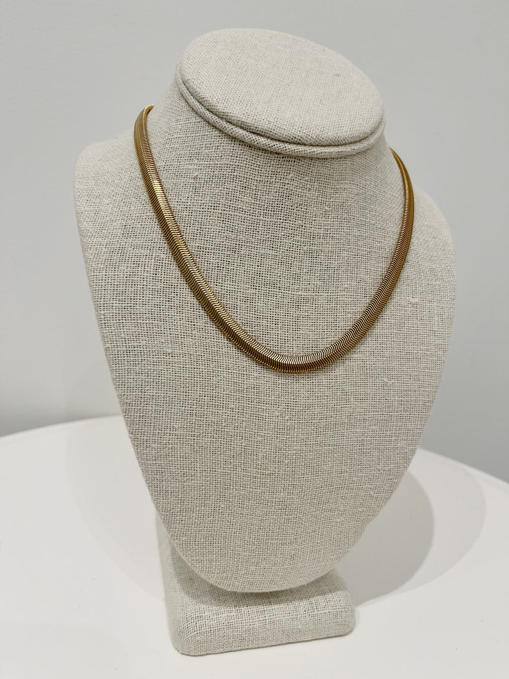 Gold-Plated Chain Necklace