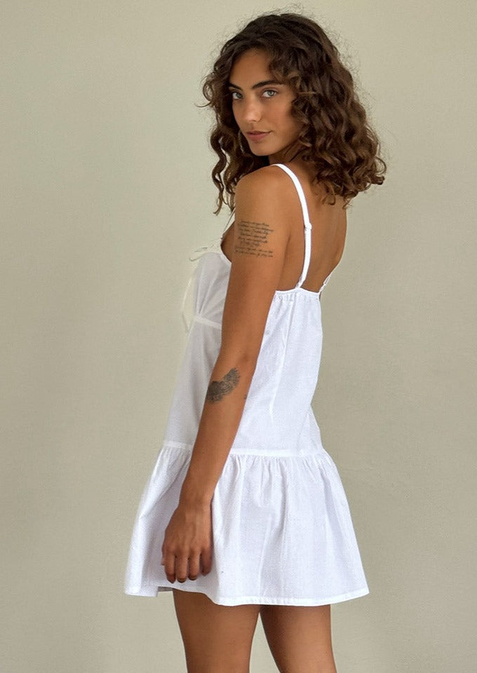 Felin Dress, White