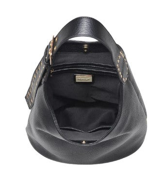 Jacqueline Hobo Bag, Black