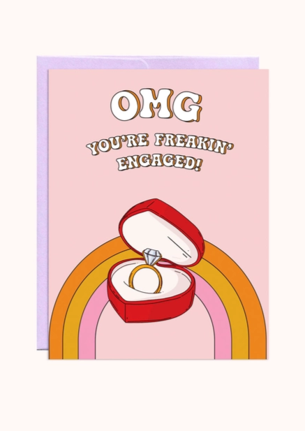 Freakin' Engaged Card