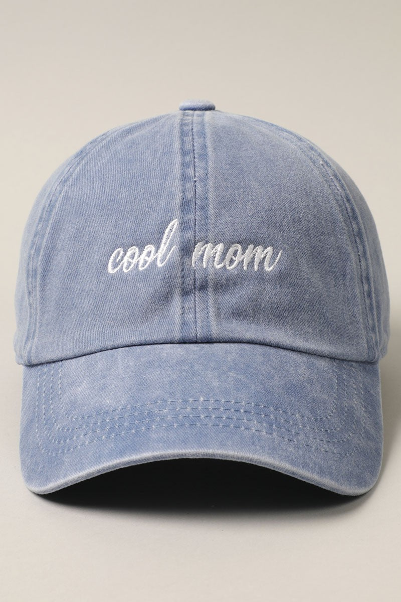 Cool Mom Embroidery Baseball Cap
