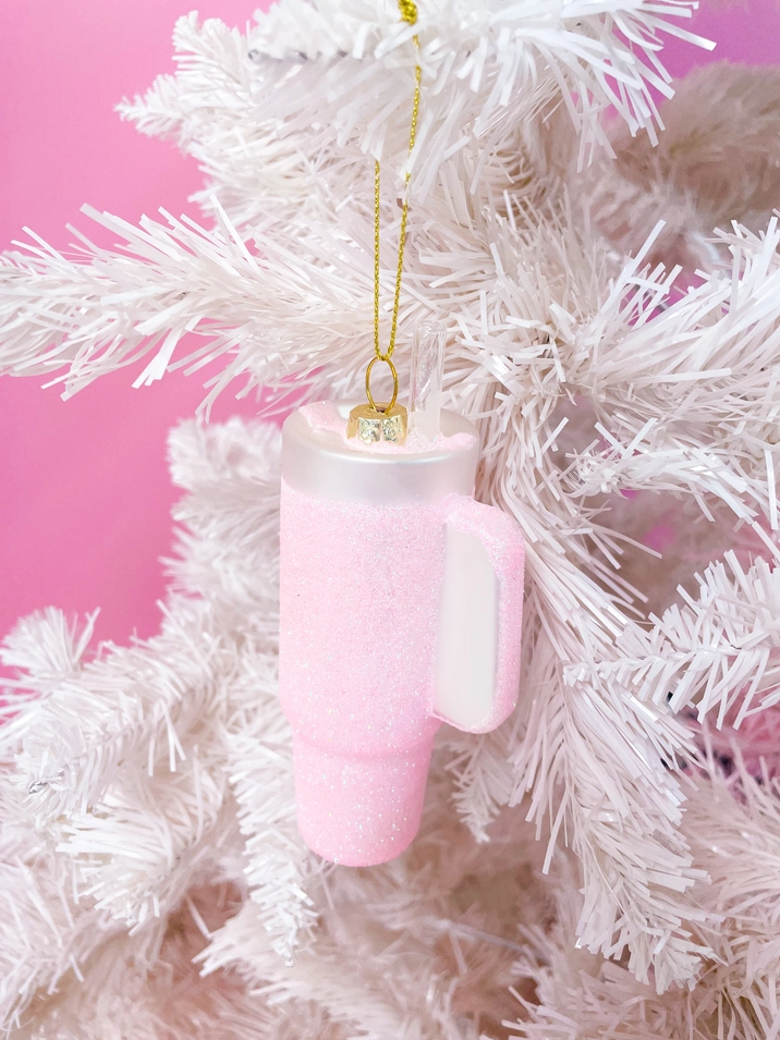 Pink Tumbler Ornament