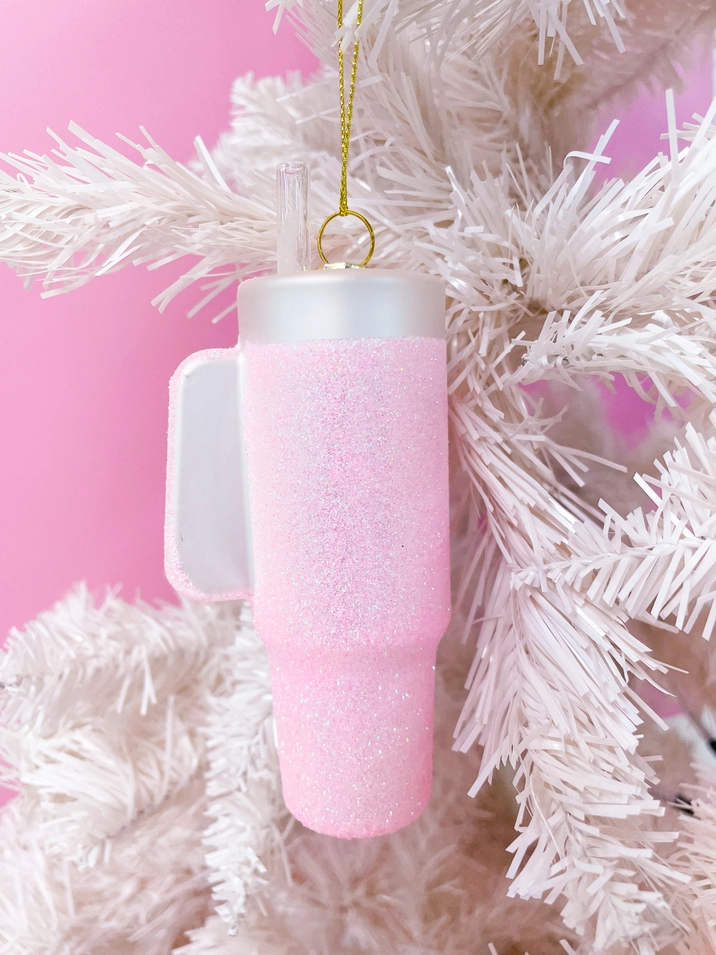 Pink Tumbler Ornament