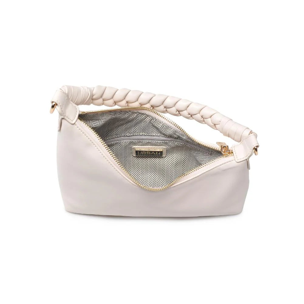 Taylor Asymmetrical Handbag, Oatmilk