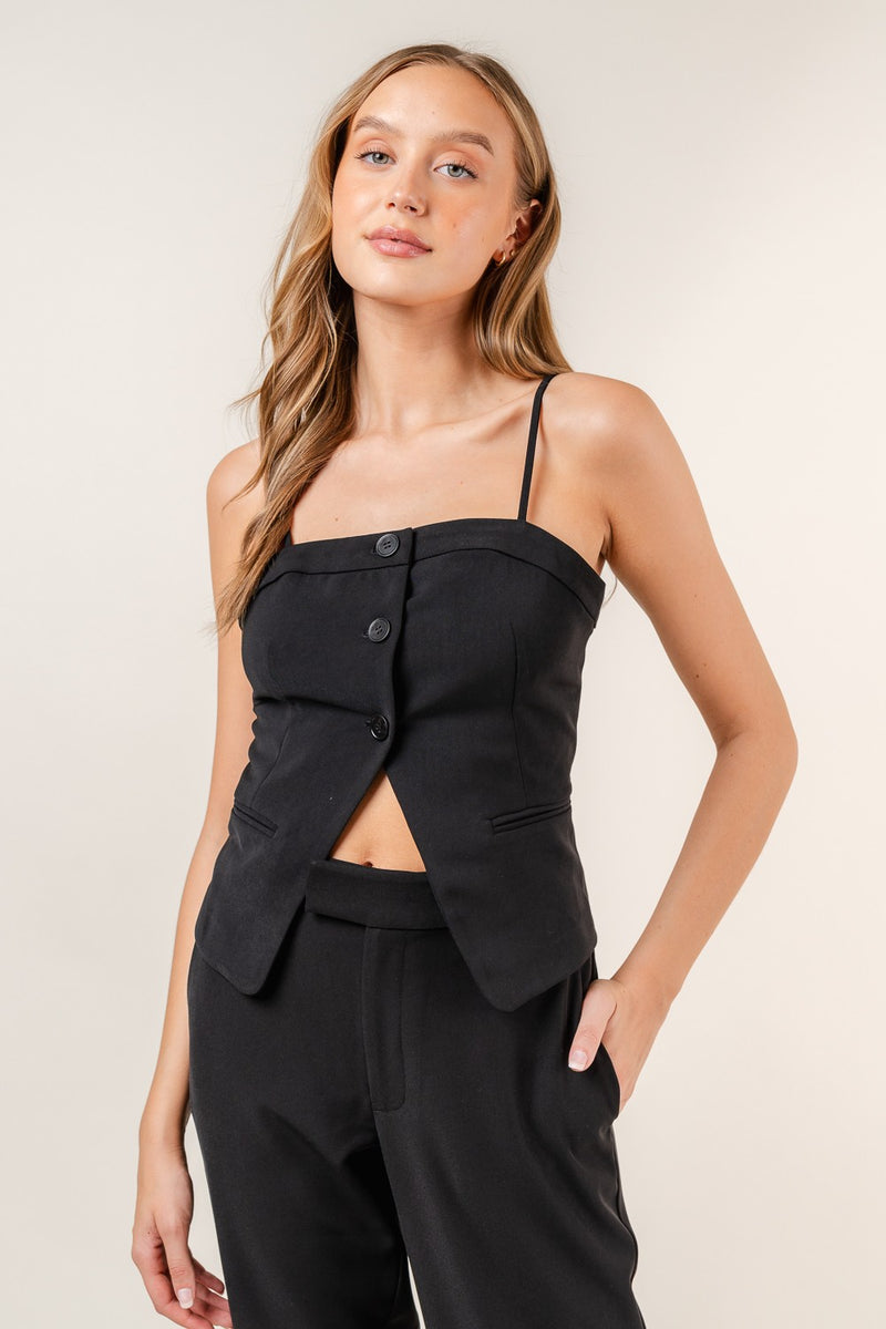 Suiting Tank, Black