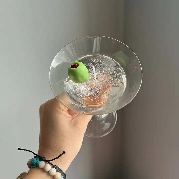 Martini Candle