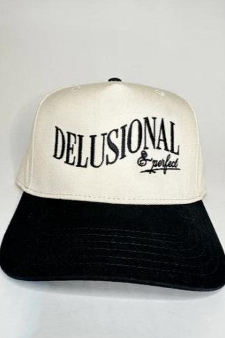 Delusional Hat, Black/Natural