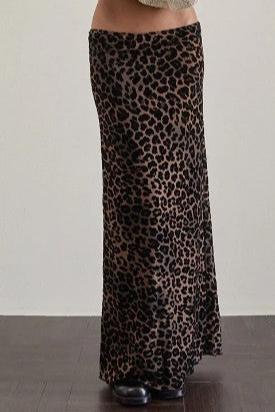 Alfreda Skirt, Leopard