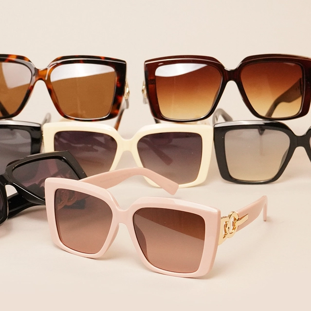 Large Square Sunglasses (Multiple Colors)