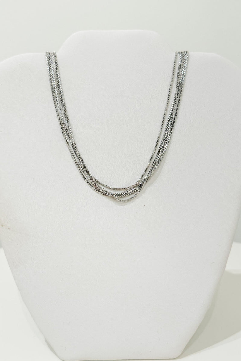 5 Layer Chain Necklace (Gold & Silver)