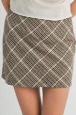 Gossip Girl Plaid Mini, Brown Multi