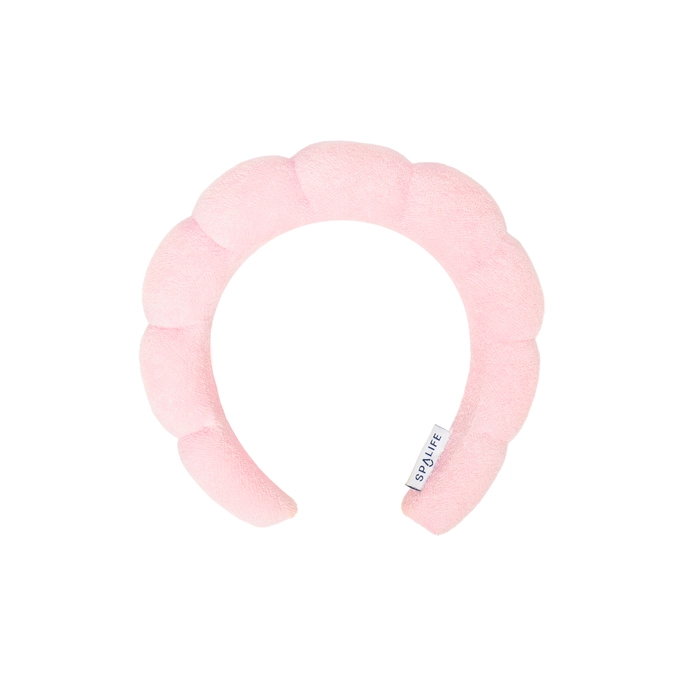 Bubble Skincare Headband, Pink