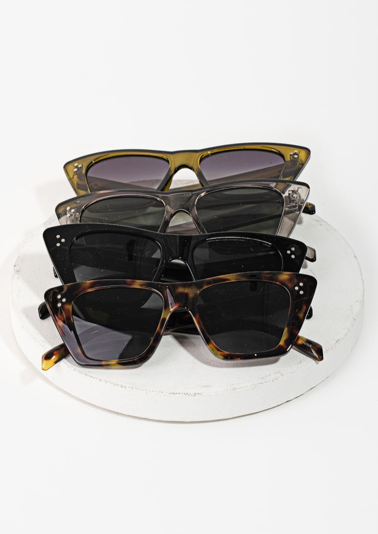 Assorted Acetate Frame Fashion Sunglasses Set