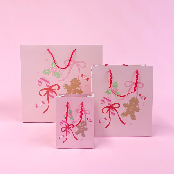 Pink Christmas Bag, SMALL