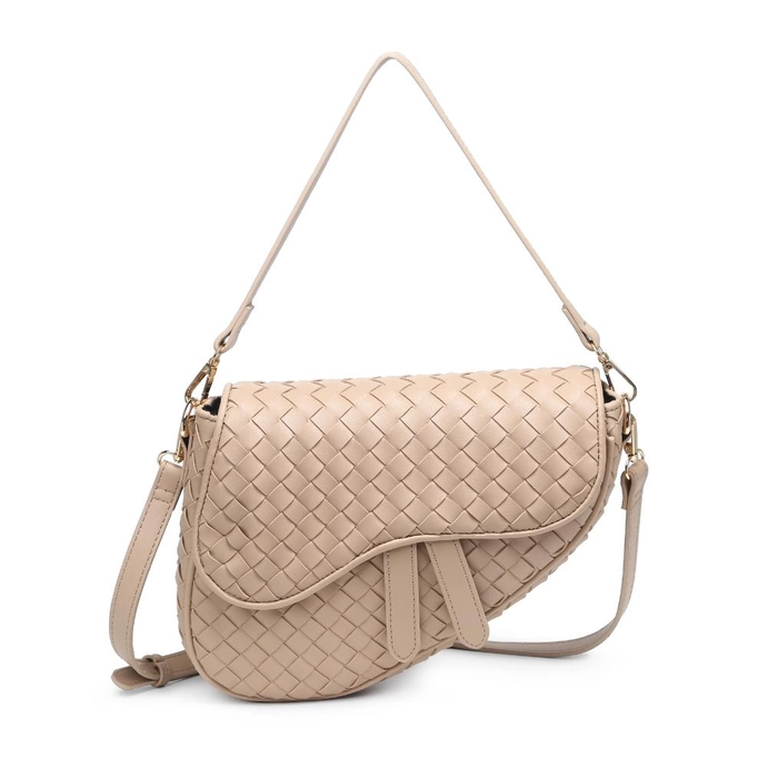 Scout Woven Crossbody, Nude