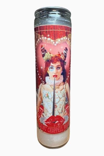 Chappell Roan Devotional Prayer Saint Candle